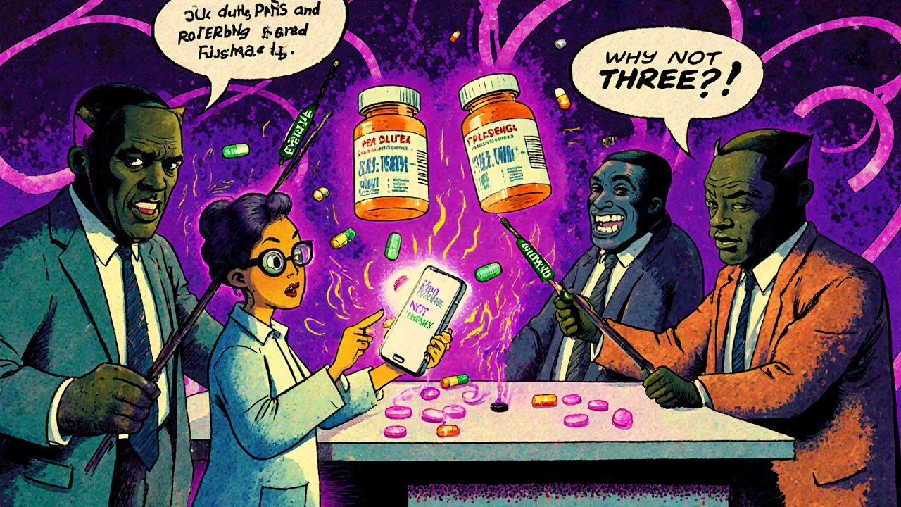 Patient using GoodRx app to drop drug prices, PBMs trying to pull prices back with fishing rods.