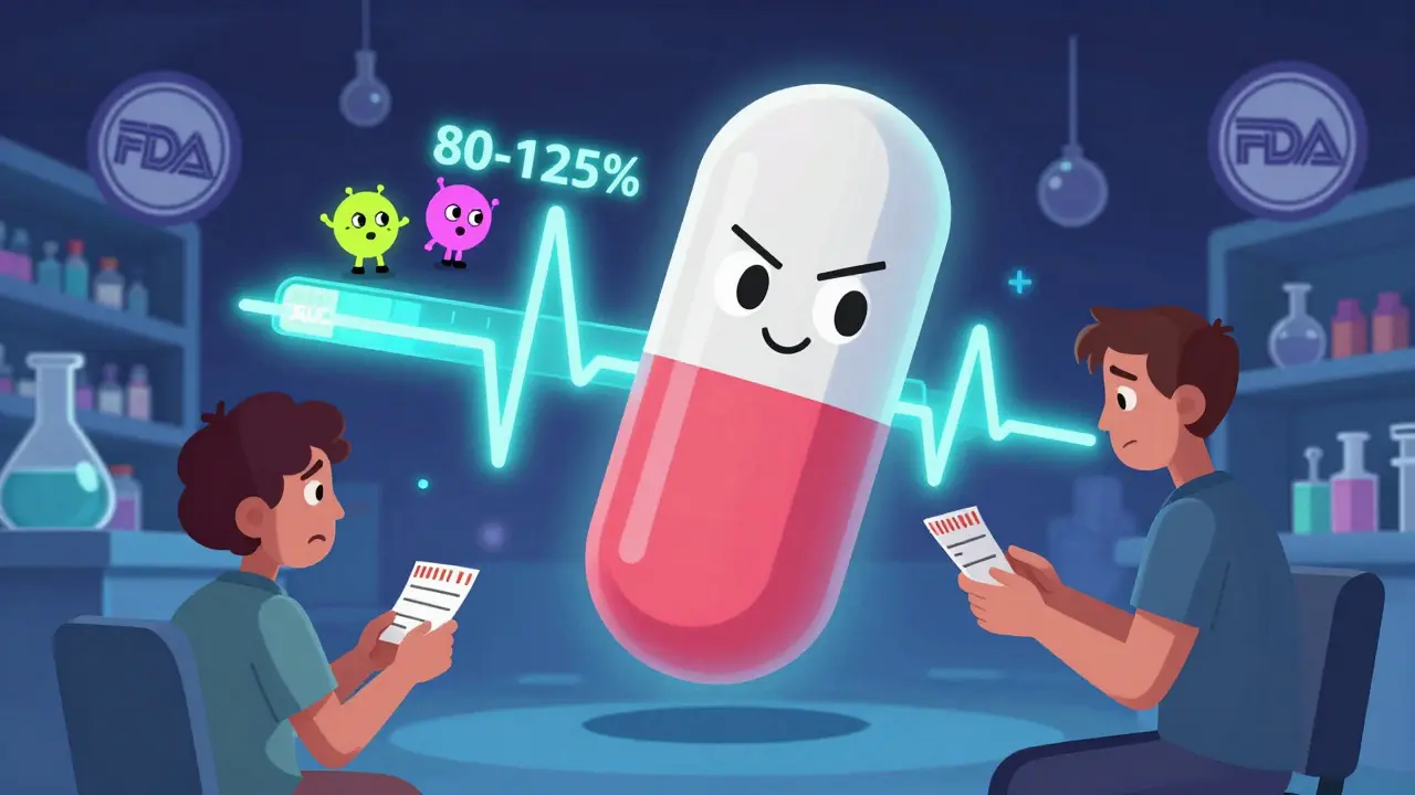 Generic Drug Absorption Rates: What the 80-125% Rule Really Means