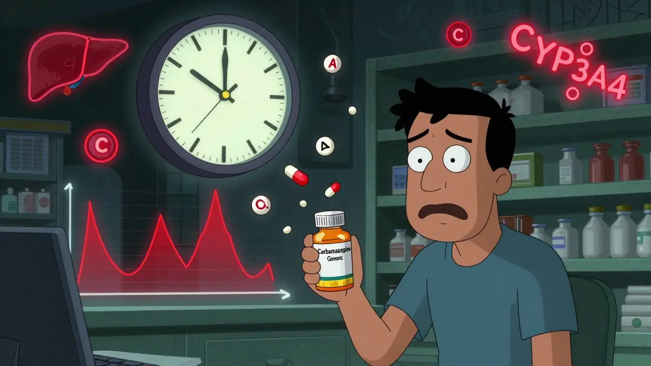 Carbamazepine Generics: Enzyme Induction and Drug Interactions Explained