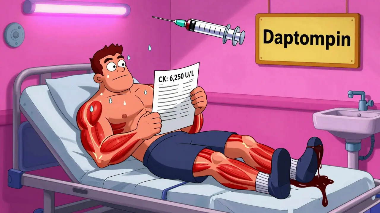 Daptomycin Muscle Toxicity: CK Monitoring and Symptoms